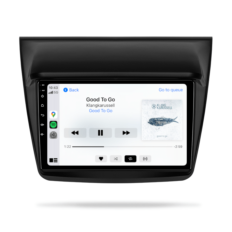 Mitsubishi Triton 2008-2016  [GL, GLX, GLX-R, L200, MN] - CARPLAY, DIRECT FIT, UPGRADE KIT