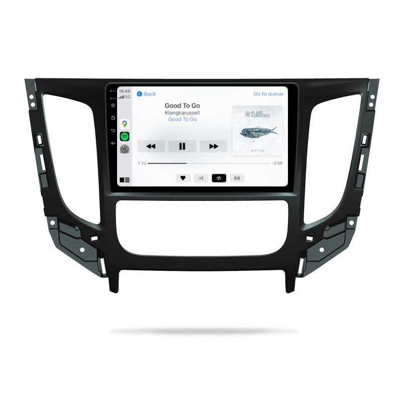 Mitsubishi Triton 2016-2022 AUTOMATIC AC - CARPLAY, DIRECT FIT, UPGRADE KIT