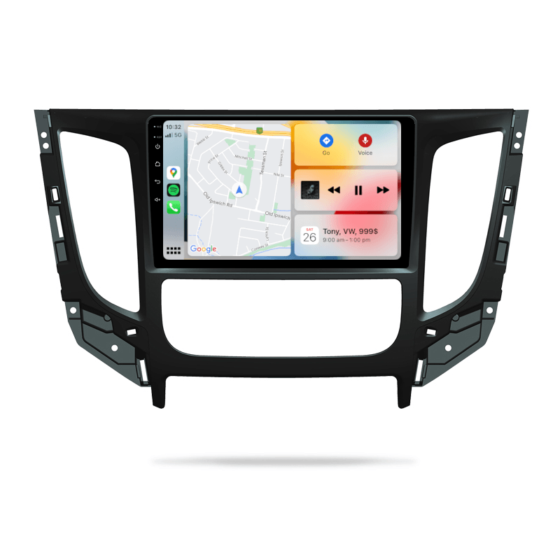 Mitsubishi Triton 2016-2022 AUTOMATIC AC - CARPLAY, DIRECT FIT, UPGRADE KIT