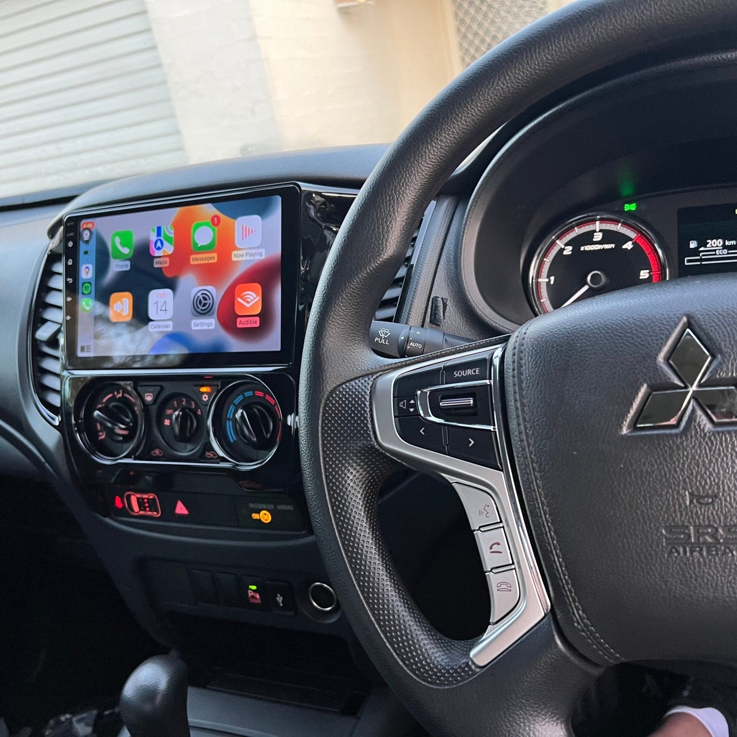 Mitsubishi Triton 2016-2022 MANUAL AC - CARPLAY, DIRECT FIT, UPGRADE KIT