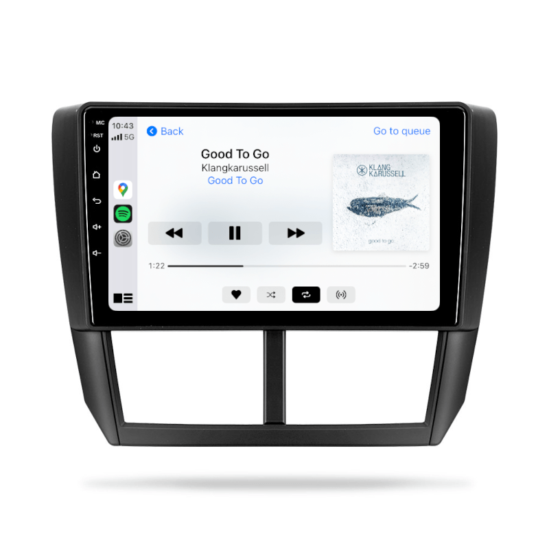 Subaru Impreza 2007-2011 GE, GH, GR, GV - CARPLAY, DIRECT FIT, UPGRADE KIT