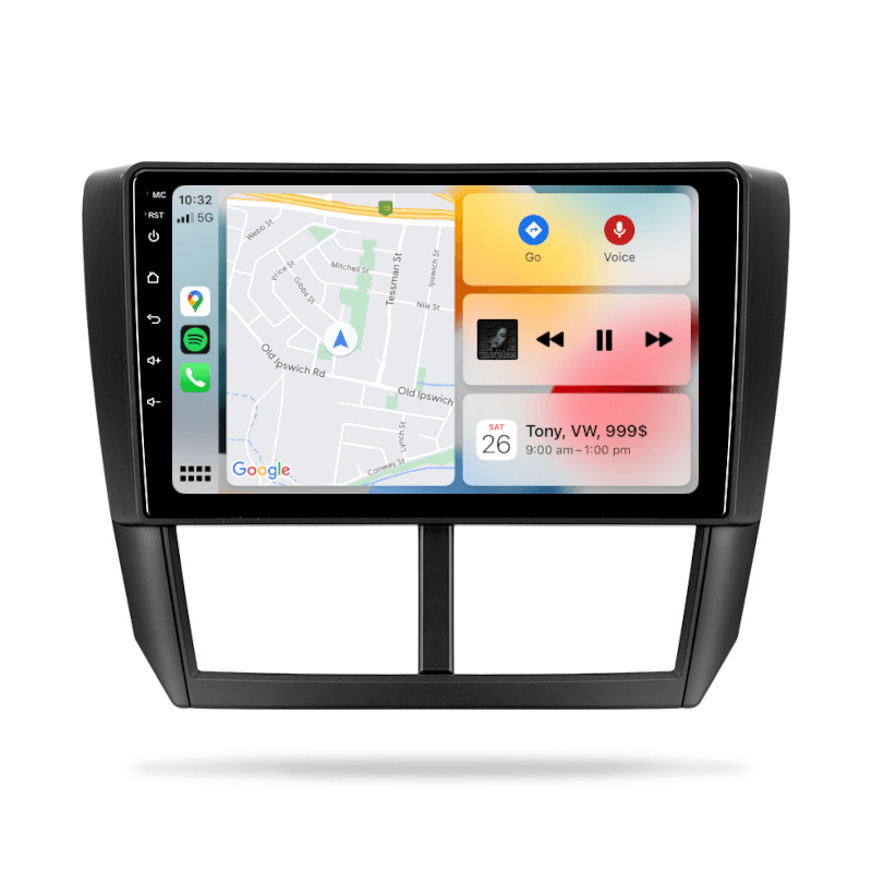 Subaru Impreza 2007-2011 GE, GH, GR, GV - CARPLAY, DIRECT FIT, UPGRADE KIT