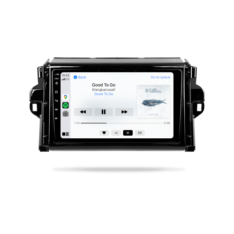 Toyota Fortuner 2015-2020 - CARPLAY, DIRECT FIT, UPGRADE KIT