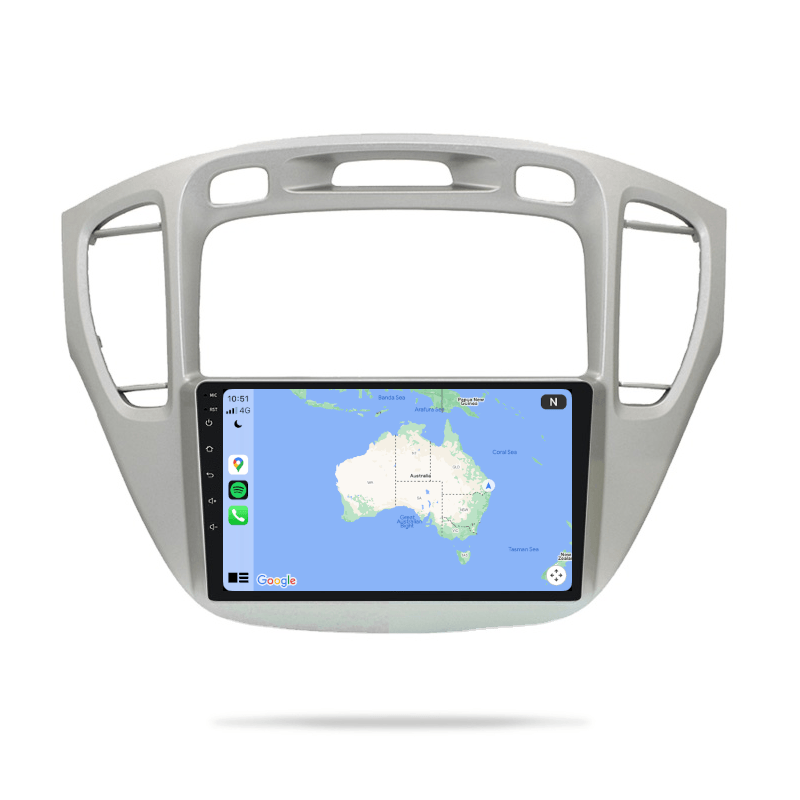 Toyota Kluger 2000-2007 - CARPLAY, DIRECT FIT, UPGRADE KIT