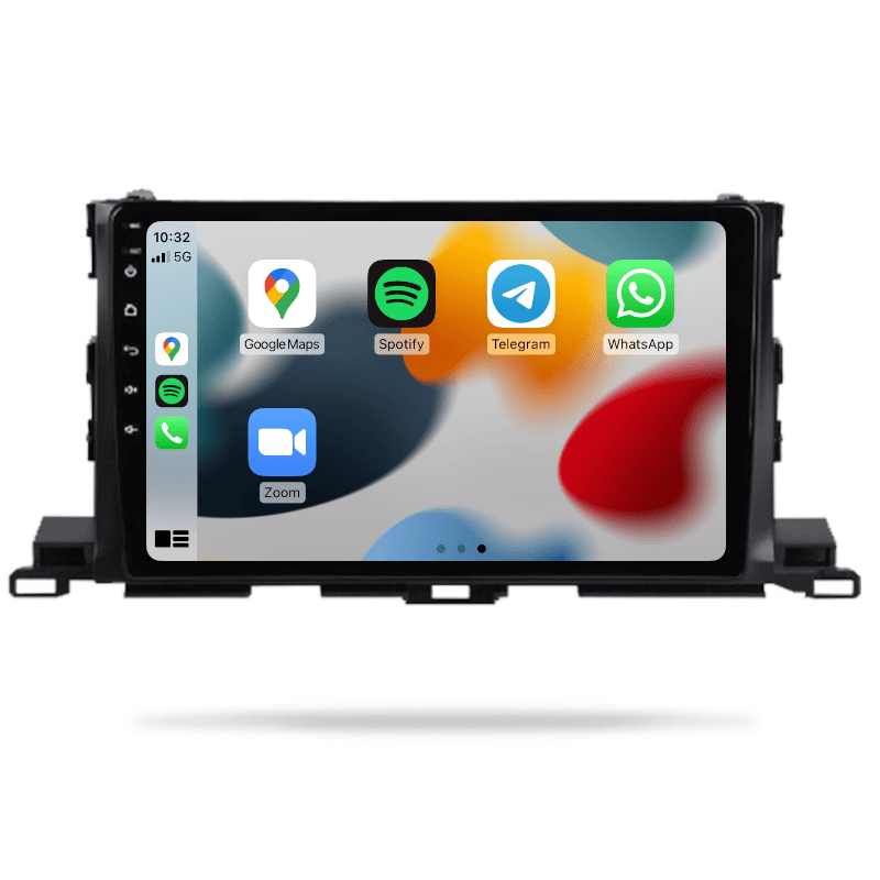 Toyota Kluger 2014-2019 - CARPLAY, DIRECT FIT, UPGRADE KIT