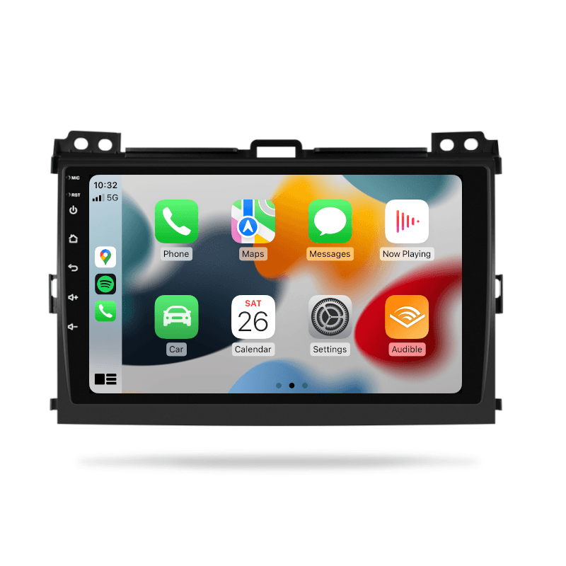 Toyota Prado 2003-2009 120 Series - CARPLAY, android auto