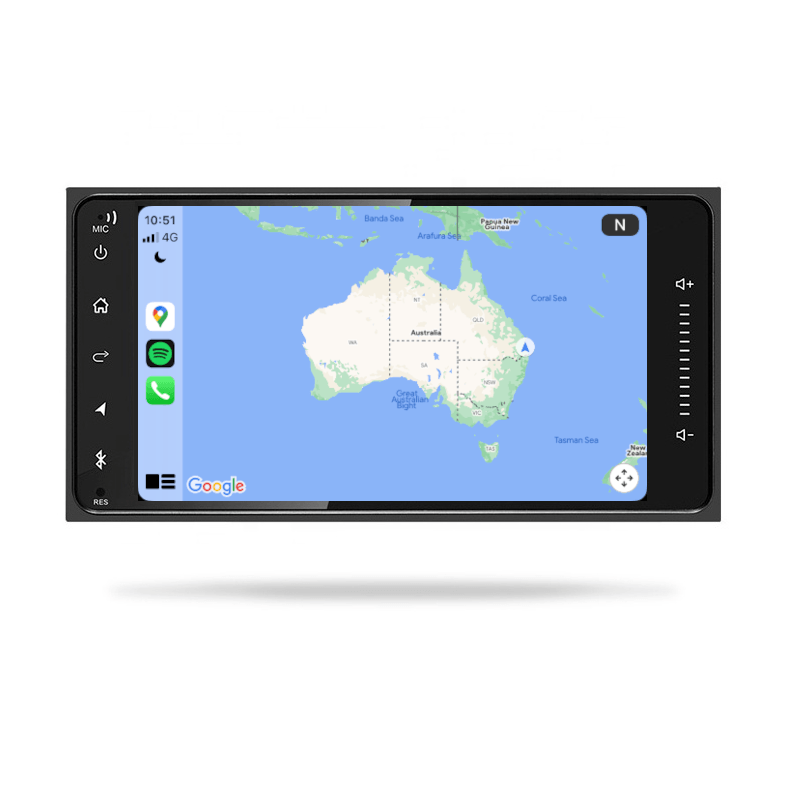 Toyota Universal Head Unit - CARPLAY, DIRECT FIT, UPGRADE KIT
