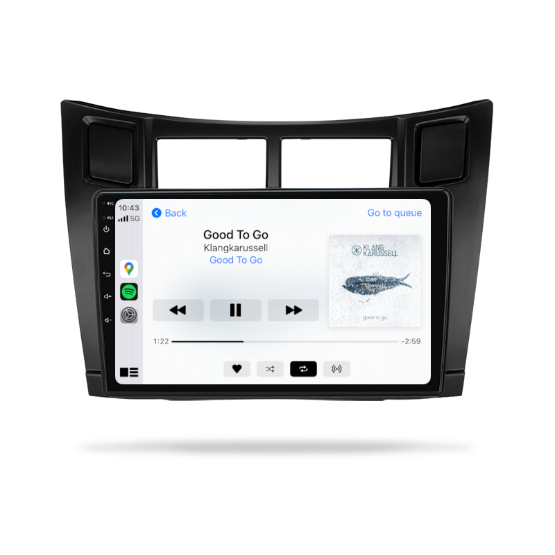 Toyota Yaris 2005-2011 - CARPLAY, ANDROID AUTO